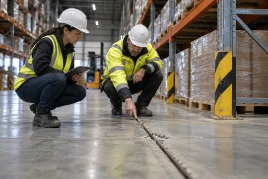 Kiedy drobne rysy w posadzce betonowej wymagają uszczelnienia?
